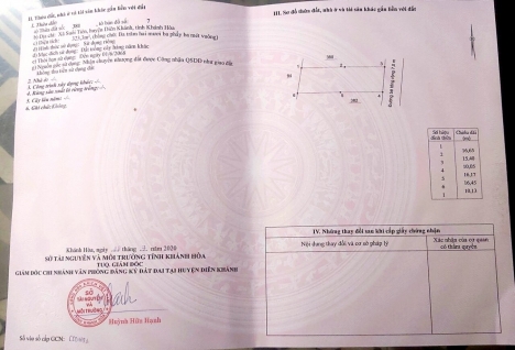 Bán gấp lô đất giá tốt suối tiên, diên khánh, mô hình nhà vườn cực đẹp giá chỉ 1,5tr/m2...!