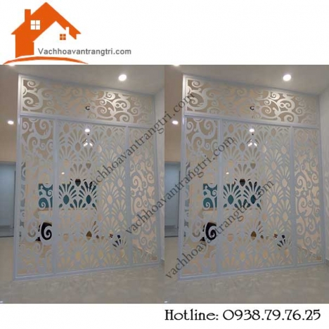 Hiện đại với vách ngăn gỗ trang trí đẹp mới nhất