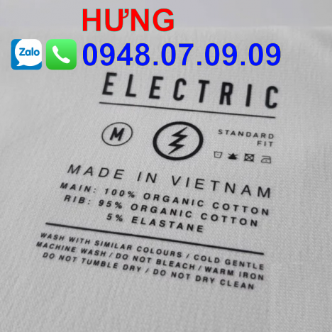 ✅ Nhãn ép nhiệt, nhãn ép chuyển nhiệt trên hàng may mặc (Toàn Quốc) ✅