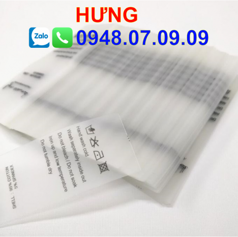 ✅ Nhãn ép nhiệt, nhãn ép chuyển nhiệt trên hàng may mặc (Toàn Quốc) ✅