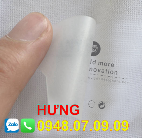 ✅ Nhãn ép nhiệt, nhãn ép chuyển nhiệt trên hàng may mặc (Toàn Quốc) ✅