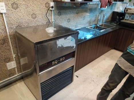 Máy làm đá viên cho quán cafe , bar 60kg Đà Nẵng