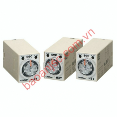 Bộ đặt thời gian Omron H3Y series: H3Y-2 DC24 10S