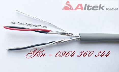 Cáp tín hiệu vặn xoắn 1p22awg có lưới chống nhiễu giá rẻ tại Hà Nội