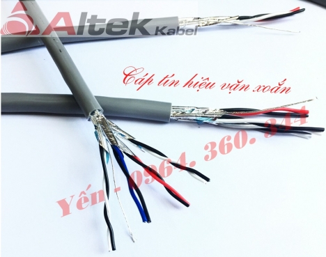 Cáp tín hiệu vặn xoắn 1p22awg có lưới chống nhiễu giá rẻ tại Hà Nội