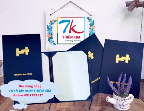 Xưởng làm vỏ đựng bằng khen, vỏ đựng bằng tốt nghiệp,