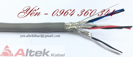 Cáp tín hiệu vặn xoắn 1p22awg có lưới chống nhiễu giá rẻ tại Hà Nội