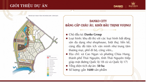 ĐẦU TƯ ĐẤT NỀN TRUNG TÂM TP THÁI NGUYÊN SINH LỜI TỐI THIỂU 20%