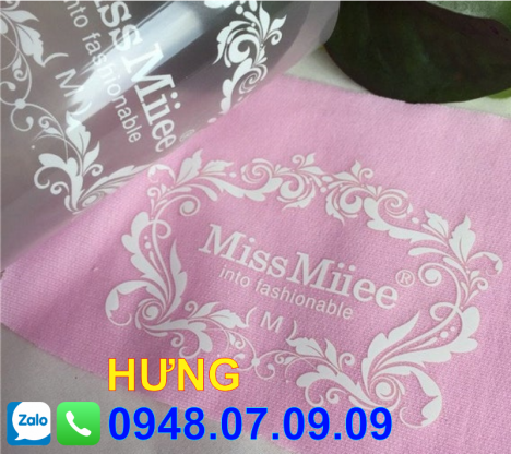 ✅ Nhãn ép nhiệt, nhan ep trên quần áo ✅