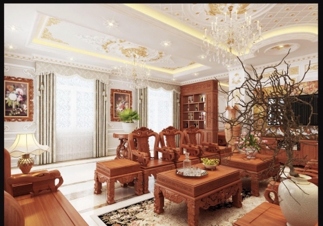 Thiết kế nội thất cổ điển quận 7