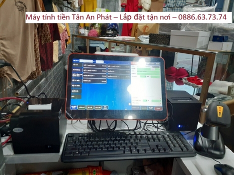 Combo máy tính tiền giá rẻ tại Lâm Đồng cho shop