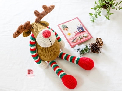 Bán thú bông handmade móc đan bằng len an toàn cho bé ôm ru ngủ