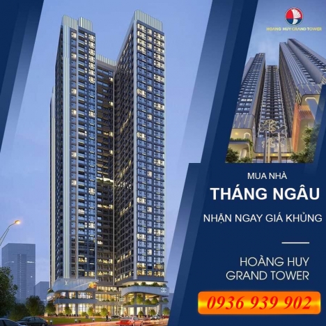 dự án Hoàng Huy Sở Dầu siêu HOT , căn hộ chung cư FULL tiện ích