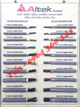 Altek Kabel Control Cable - Cáp điều khiển lõi mềm giá rẻ tại Hà Nội
