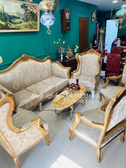 Giao Lưu Bộ Bàn Ghế 6 Món Hàng Âu.
