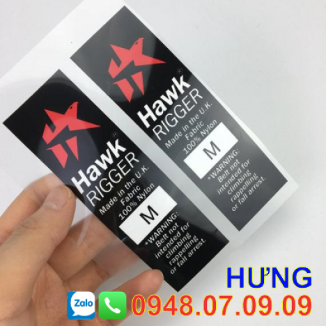 ✅ (Toàn Quốc) Nhãn ép nhiệt, tem ép nhiệt, mác ép nhiệt ✅
