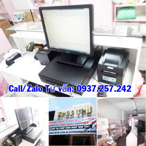 Chuyên lắp đặt trọn bộ máy tính tiền giá rẻ cho shop mỹ phẩm, shop phụ kiện