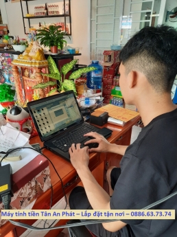Combo máy tính tiền giá rẻ cho tạp hóa Bình Định