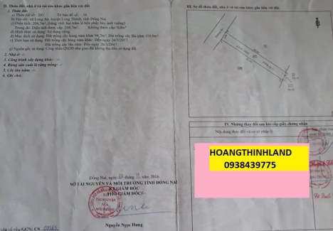 Người thân có lô đất đẹp Long An, cần bán gấp, giá tốt cho ace đầu tư, 5x40, 204m2