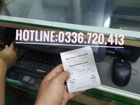 Bán máy tính tiền giá rẻ tại Rạch giá cho các nhà thuốc
