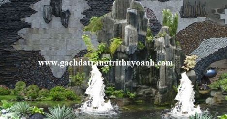 Đá răng lược trắng ốp lát trang trí nội thất