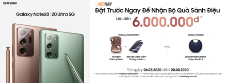 Bình dương bán ra mắt Note 20 Ultra 5G chỉ 30.390k, quà hot