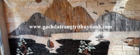 Đá răng lược trắng ốp lát trang trí ngoại thất