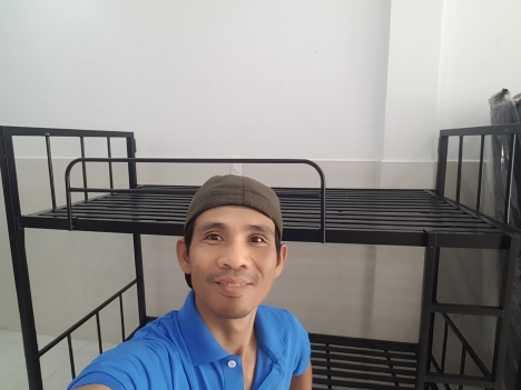 Giường tầng Sắt Giá Rẻ Tại Thủ Đức có bàn viết bảo hành 2 năm