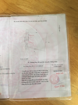 CẦN BÁN GẤP 4 LÔ ĐẤT ĐẸP, GIÁ CHO NHÀ ĐẦU TƯ SINH LỢI LỚN TẠI BÌNH PHƯỚC