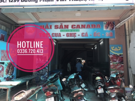 Bán máy tính tiền giá rẻ tại Rạch Giá cho tiệm Hải Sản tươi sống