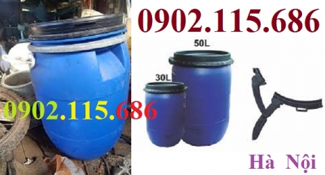 Sản xuất thùng phuy nhựa 50 lít, thùng phuy nhựa 50 lít loại cũ, thùng phuy nhựa 50 lít đựng hóa chấ