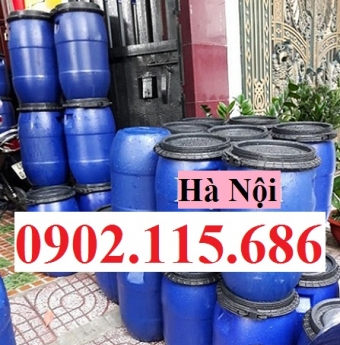 Sản xuất thùng phuy nhựa 50 lít, thùng phuy nhựa 50 lít loại cũ, thùng phuy nhựa 50 lít đựng hóa chấ