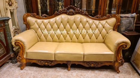 Siêu Phẩm Bộ Sofa Da Nhập Khẩu Châu Âu Size Lớn.