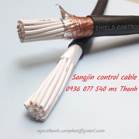 Cáp điều khiển - cáp tín hiệu 16C x 0.75 Sqmm - Sangjin control cable