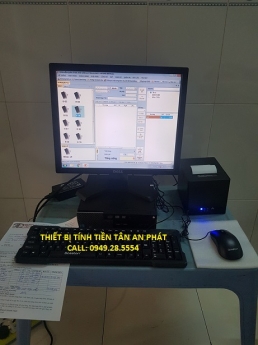 Setup thiết bị tính tiền trọn bộ giá rẻ cho BB FOOD ở Cần Thơ