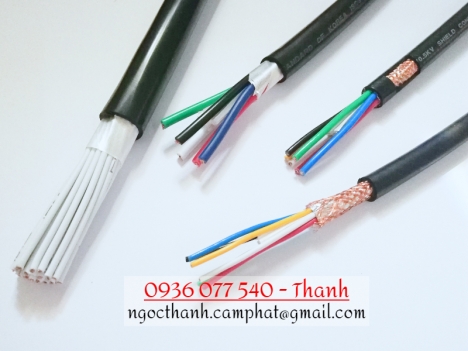 Cáp điều khiển - cáp tín hiệu 16C x 0.75 Sqmm - Sangjin control cable