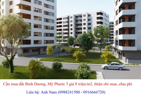 Cần mua đất nền Mỹ Phước 3 khu G giá 8 triệu/m2, thiện chí, mua chính chủ.