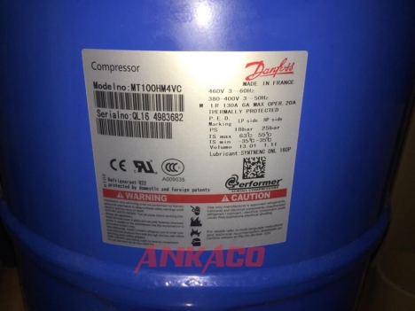 Cung cấp block Danfoss 8 hp MT100HM-4VC với giá ưu đãi