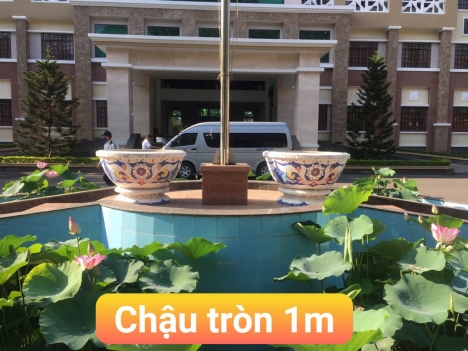 Chậu hoa - chậu trồng cây - chậu hoa công trình - chậu lam theo yêu cầu kích cỡ