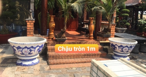 Chậu hoa - chậu trồng cây - chậu hoa công trình - chậu lam theo yêu cầu kích cỡ