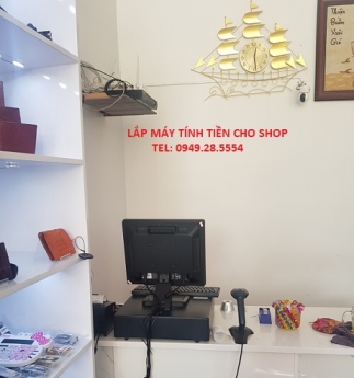 Lắp tận nơi tại Sóc Trăng trọn bộ máy tính tiền cho Shop