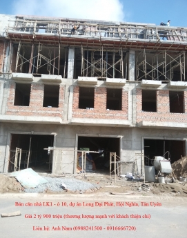 Chiết khấu 15% căn nhà hoàn thiện, dự án Đại Phát Mall Town, Tân Uyên, Bình Dương