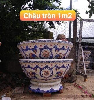 Chậu hoa - chậu trồng cây - chậu hoa công trình - chậu lam theo yêu cầu kích cỡ