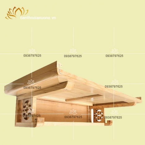 Các kiểu bàn thờ treo tường hợp với phòng khách