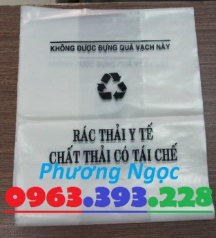 Túi rác y tế, túi đựng rác thải y tế, túi rác y tế tự hủy, bao đựng rác y tế, túi đựng chất thải y t