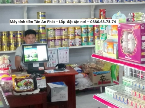 Máy tính tiền cho shop sữa bỉm tại Quảng Ninh giá rẻ