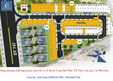 Xuất ngoại giao, Khu thương mại Long Đại Phát, Tân Uyên, chiết khấu 15%