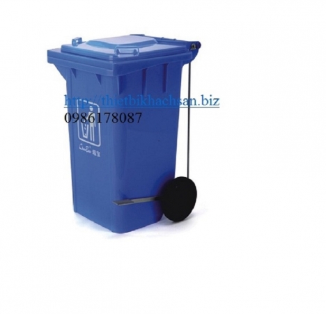 Thùng rác di động 100 lít có bánh xe