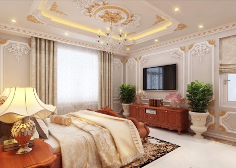 Thi công trần thạch cao cổ điển quận 7