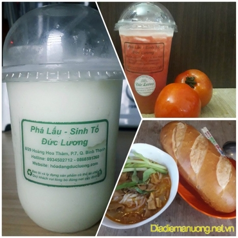 Quán Phá Lấu, Sinh Tố Ngon Bình Thạnh